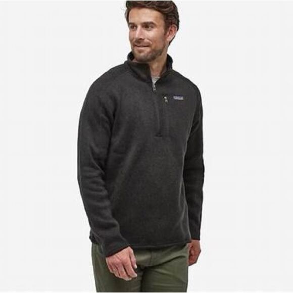 ⛰️ Patagonia - Men’s Better Sweater 1/4 zip Fleece Pullover - Picture 1 of 5